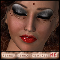 Mehndi Henna Inspired Makeup MR